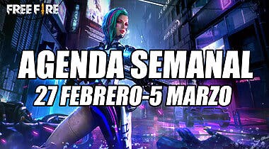 Imagen de Nueva agenda semanal de Free Fire y todas las novedades que llegan al juego del 27 febrero al 5 marzo