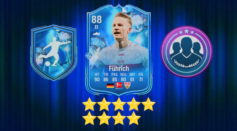 Imagen de EA Sports FC 24: ¿Merece la pena Chris Führich Fantasy FC? (Jugador SBC)