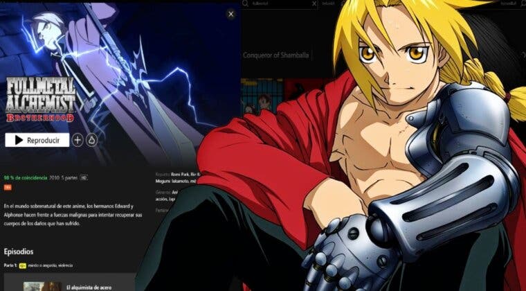 Imagen de Fullmetal Alchemist: Brotherhood - Ya puedes ver el anime al completo en Netflix