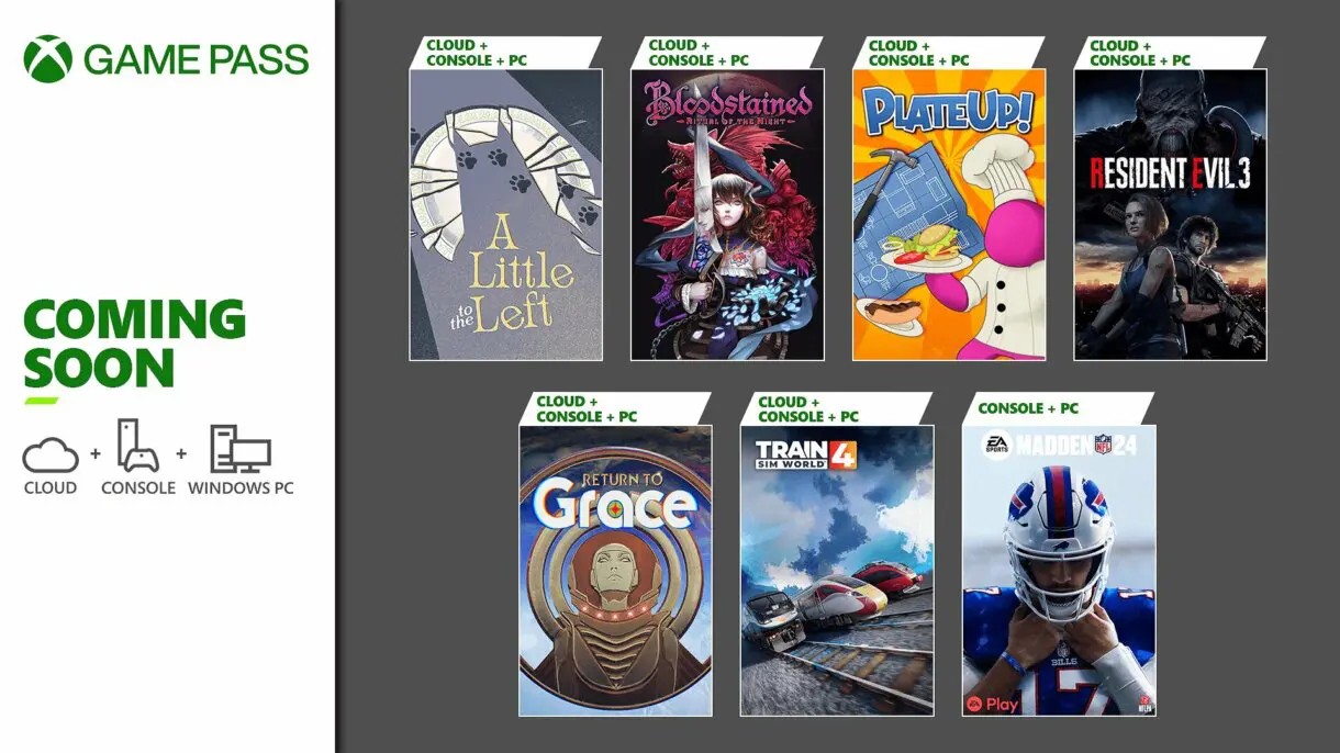 Xbox game pass febrero