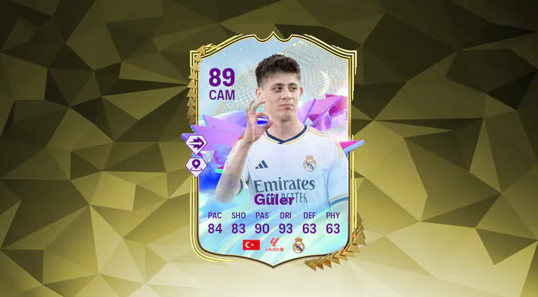 Imagen de EA Sports FC 24: review de Arda Güler Future Stars. ¿Es usable en plantillas competitivas?