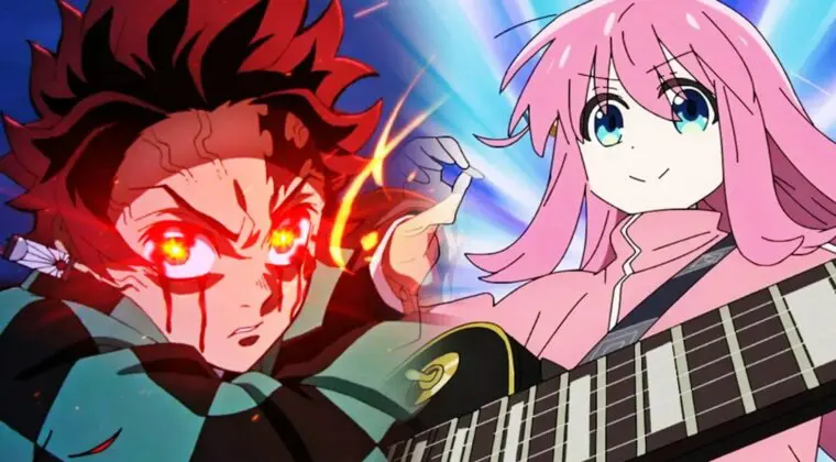 Imagen de De Kimetsu no Yaiba a Bocchi the Rock!: 6 animes que son mejores que su manga
