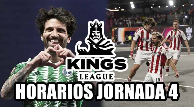 Imagen de Horarios Kings League Jornada 4: Partidos y horarios