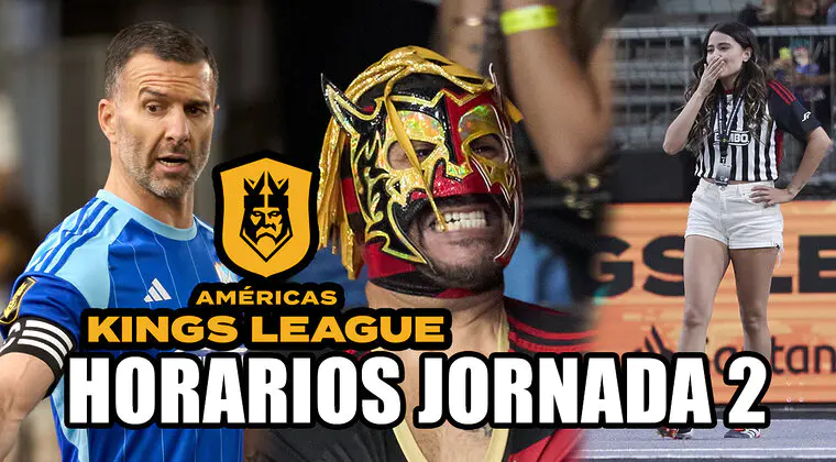 Imagen de Horarios Kings League Américas Jornada 2: Partidos y horas en España de la nueva liga latina