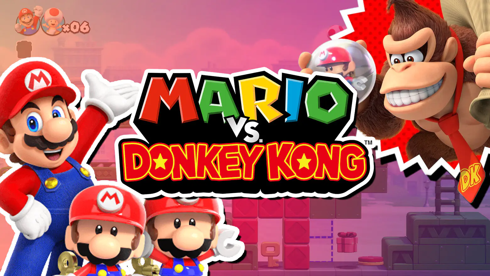 mario vs donkey kong análisis