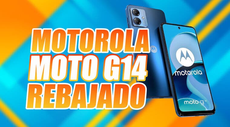 Imagen de Cambia tu smartphone por poco más de 100 euros con este Motorola Moto G14
