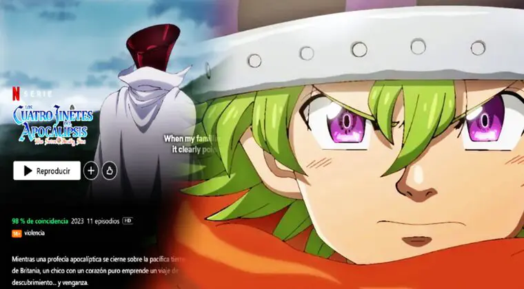 Imagen de Nanatsu no Taizai vuelve a triunfar en Netflix: el anime de los Cuatro Jinetes del Apocalipsis ya es de lo más visto