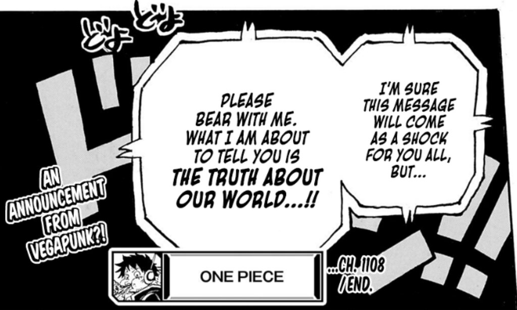 One Piece: el capítulo 1108 del manga ya está filtrado al completo y