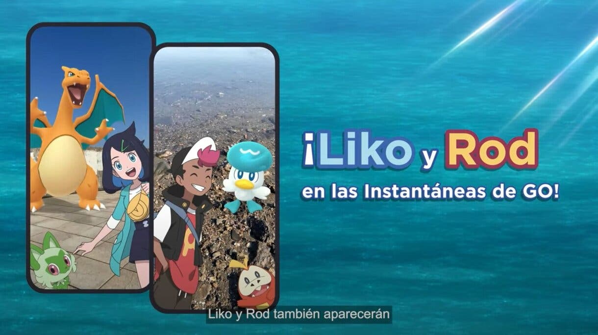 Pokemon GO instantaneas Liko y Rod