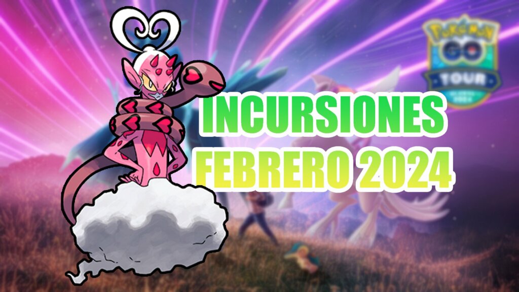 Pokemon GO jefes de incursion febrero 2024