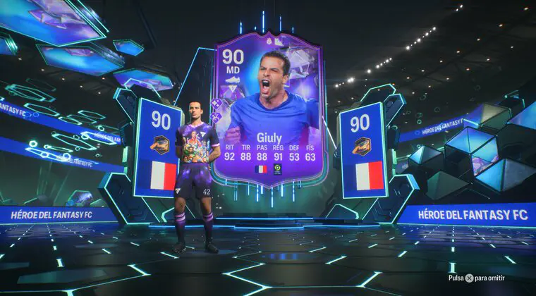 Imagen de EA Sports FC 24: ¿Merece la pena Ludovic Giuly Héroe del Fantasy FC? (Jugador SBC)