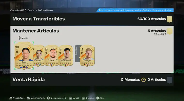 Imagen de EA Sports FC 24: aparece una mejora repetible de cinco +84. ¿Mejor que la doble +85?
