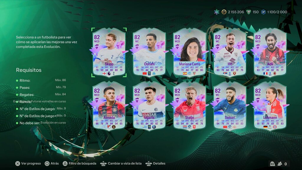portada mejores mediocentros de academia de fe ea sports fc 24