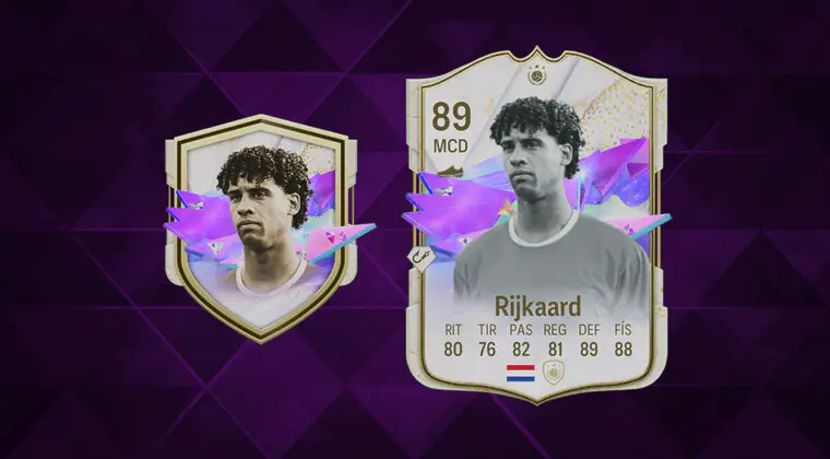 Imagen de EA Sports FC 24: así es Rijkaard Icono de Futuras estrellas SBC