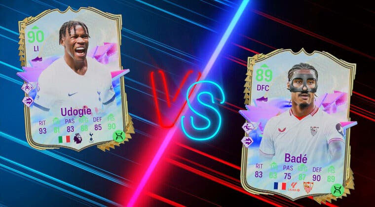 Imagen de EA Sports FC 24: ¿Badé o Udogie? ¿Qué Future Stars sería mejor para Evolucionar?