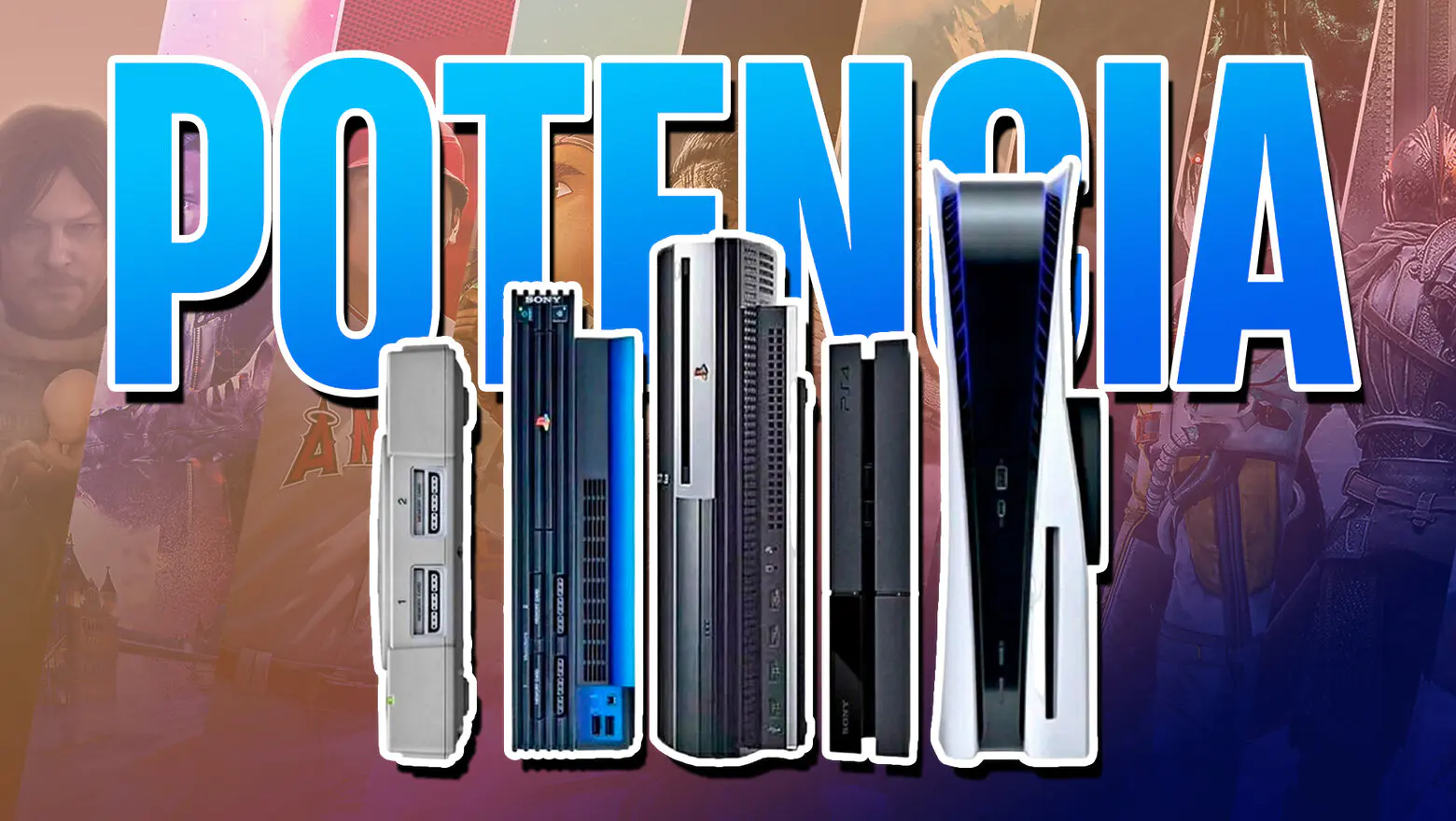 potencia playstation evolución