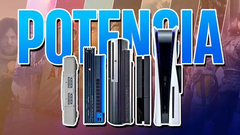 potencia playstation evolución
