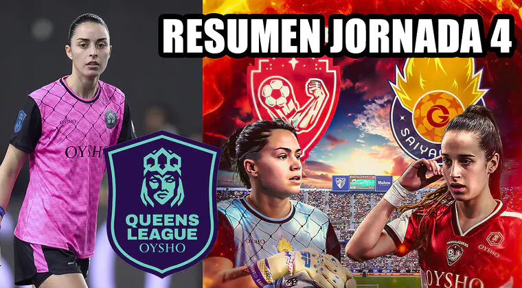 Imagen de Queens League Jornada 4: Resultados y momentos destacados de la jornada jugada en domingo