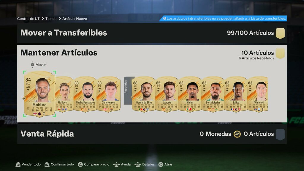 regreso la mejora de diez 83 ea sports fc 24