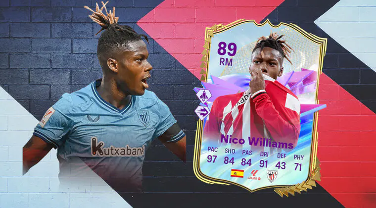 Imagen de EA Sports FC 24: review de Nico Williams Future Stars. ¿Carta de nivel a un precio razonable?