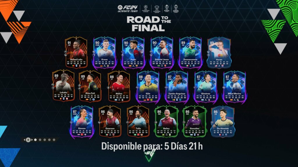 rttf nuevas filtraciones ea sports fc 24