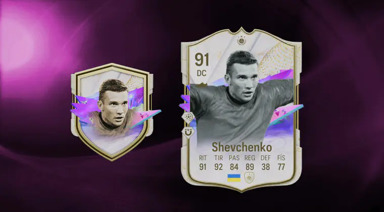 Imagen de EA Sports FC 24: Shevchenko protagoniza el primer SBC de Icono de Futuras estrellas
