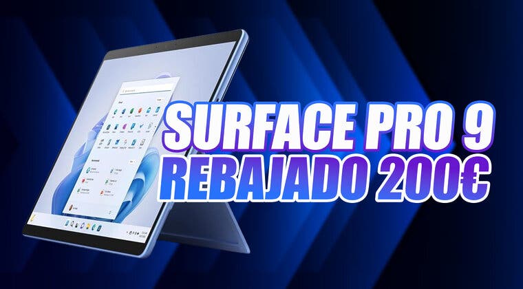 Imagen de Microsoft Surface Pro 9 con 200 euros de descuento en Amazon