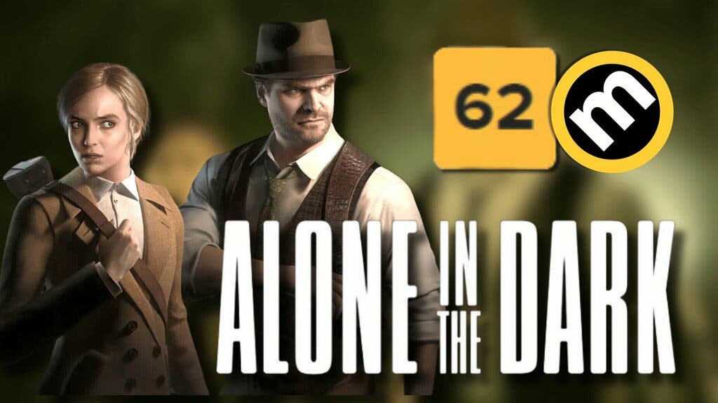 Alone In The Dark junto a su nota de 62 en Metacritic