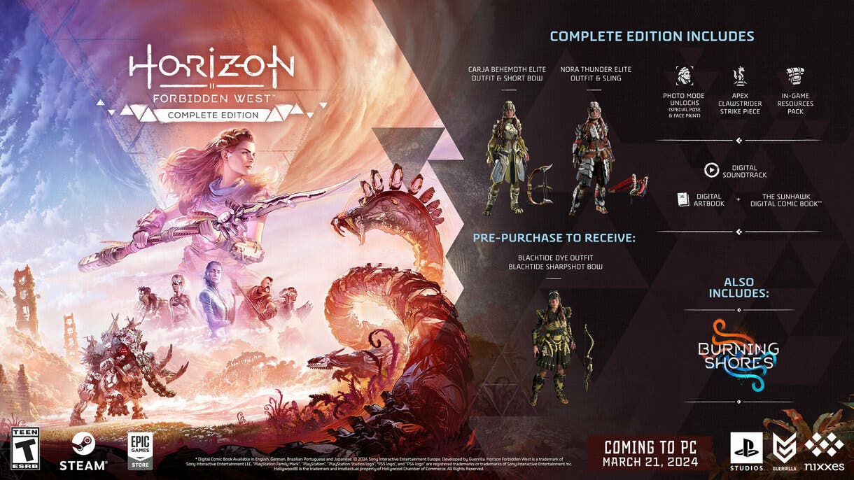 Horizon Forbidden West Edición Completa