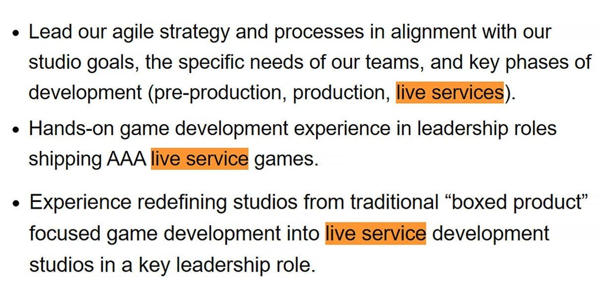 Bend Studio lanza una oferta de empleo muy enfocada en los juegos como servicio
