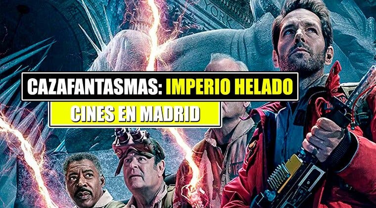 Imagen de Listado de cines con 'Cazafantasmas: Imperio helado' en Madrid