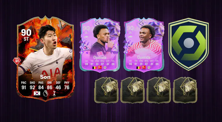 Imagen de EA Sports FC 24: Openda recibe dos versiones SBC y el PP de cartas anteriores sube su media mínima