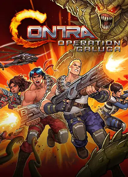 Portada de CONTRA: OPERATION GALUGA