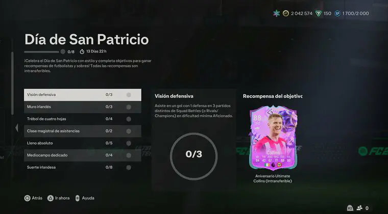 Imagen de EA Sports FC 24: más sobres y cartas Premier League gratuitas por "Día de San Patricio"
