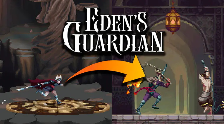 Imagen de Así es Eden's Guardian, un nuevo metroidviana claramente inspirado en Blasphemous
