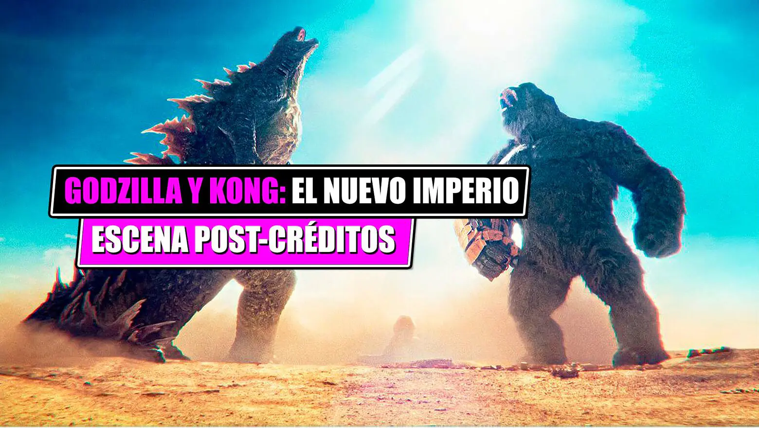 escena post-creditos godzilla y kong el nuevo imperio