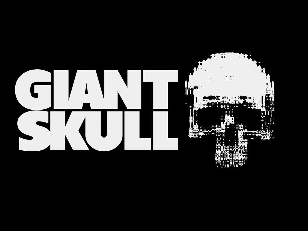 giant skull logo