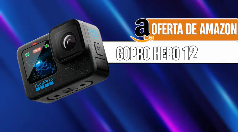 Imagen de ¡En oferta! GoPro HERO12: cámara de acción resistente al agua con vídeo 5K