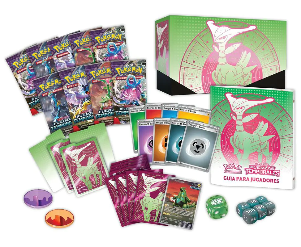 JCC Pokemon Escarlata y Púrpura-Fuerzas Temporales Ferroverdor