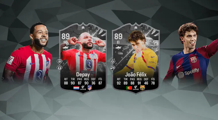 Imagen de EA Sports FC 24: ¿Merecen la pena Joao Félix y Memphis Depay Showdown? (Jugadores SBC)