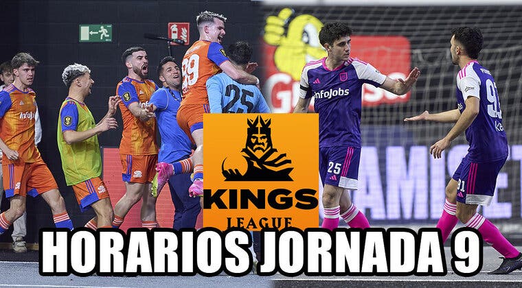 Imagen de Horarios Kings League Jornada 9: Partidos, oportunidades de playoffs y horas