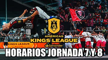 Imagen de Horarios Kings League Américas Jornada 7 y 8: Hora y encuentros de la jornada doble que acelera la competición