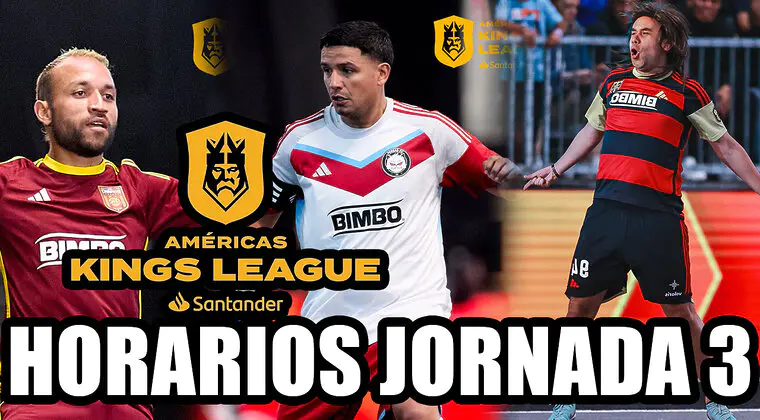 Imagen de Horarios Kings League Américas Jornada 3: Horas y partidos de la liga que debutó con éxito