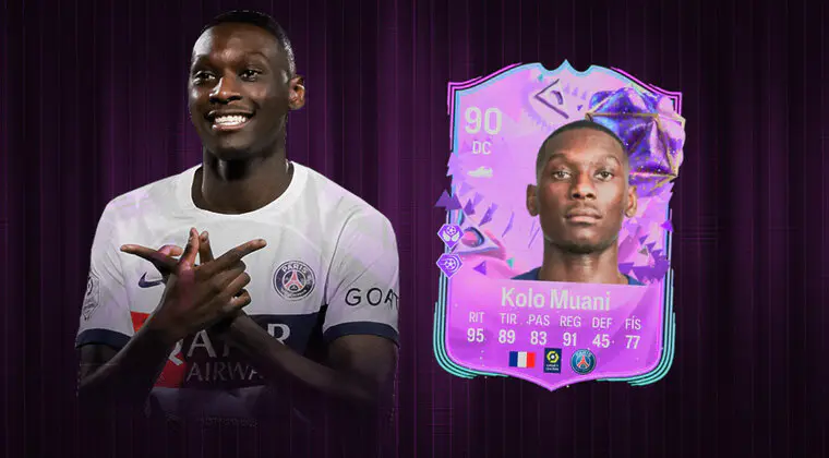 Imagen de EA Sports FC 24: así podemos conseguir la cartaza gratuita de Kolo Muani Aniversario de UT