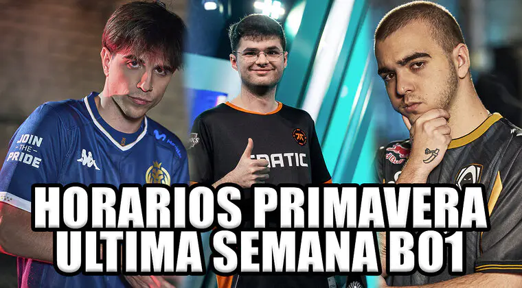 Imagen de LEC Primavera 2024: Final de la primera fase en un fin de semana con los horarios cambiados