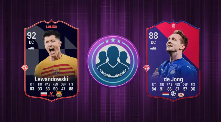 Imagen de EA Sports FC 24: ¿Merecen la pena Lewandowski y de Jong POTM? (Jugador SBC)