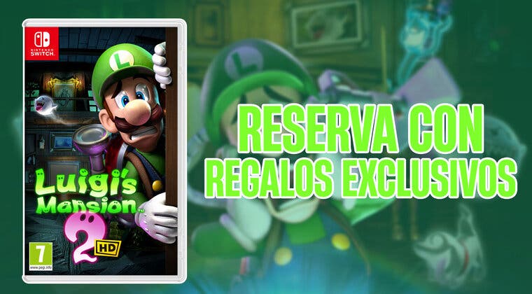 Imagen de Estos son los regalos exclusivos que puedes conseguir con la reserva de Luigi's Mansion 2 HD