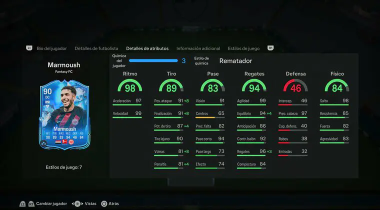 Imagen de EA Sports FC 24: Marmoush Fantasy FC es un gran ejemplo de que las stats no lo son todo