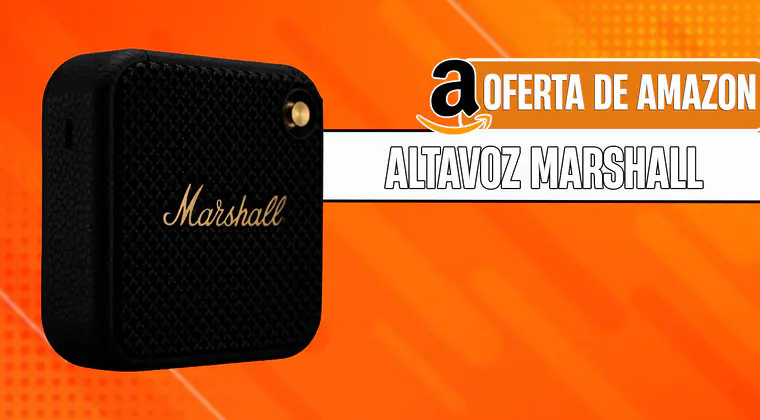 Imagen de Altavoz Marshall inalámbrico por 40 euros menos en Amazon