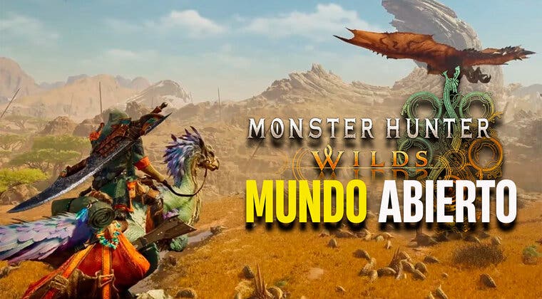 Imagen de Monster Hunter Wilds será totalmente de mundo abierto, marcando un cambio con los anteriores